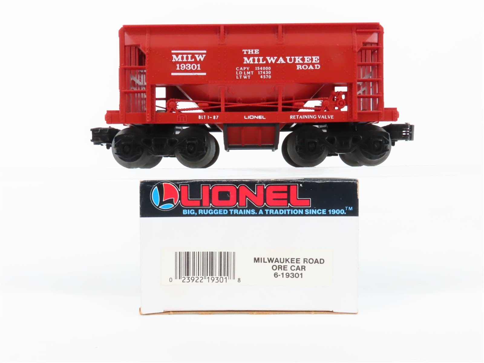 O Gauge 3-Rail Lionel 6-19301 MILW Milwaukee Road Ore Car #9172