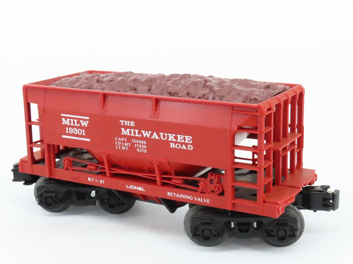 O Gauge 3-Rail Lionel 6-19301 MILW Milwaukee Road Ore Car #9172