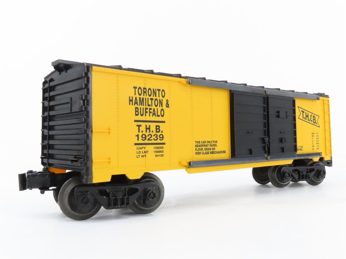 O Gauge 3-Rail Lionel 6-19239 THB Toronto Hamilton &amp; Buffalo Box Car #19239