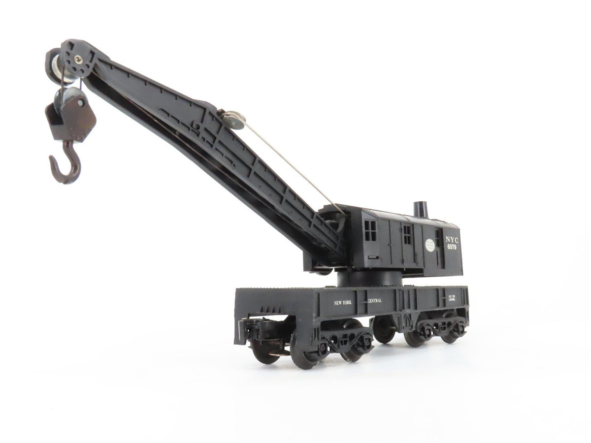 O Gauge 3-Rail Lionel 6-6579 NYC New York Central 4-Wheel Crane Car #6579