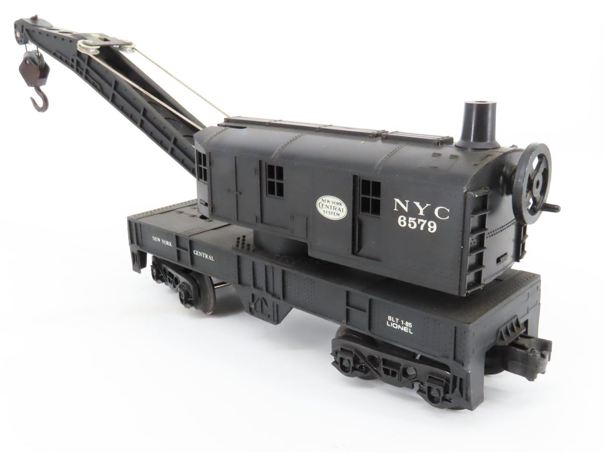 O Gauge 3-Rail Lionel 6-6579 NYC New York Central 4-Wheel Crane Car #6579