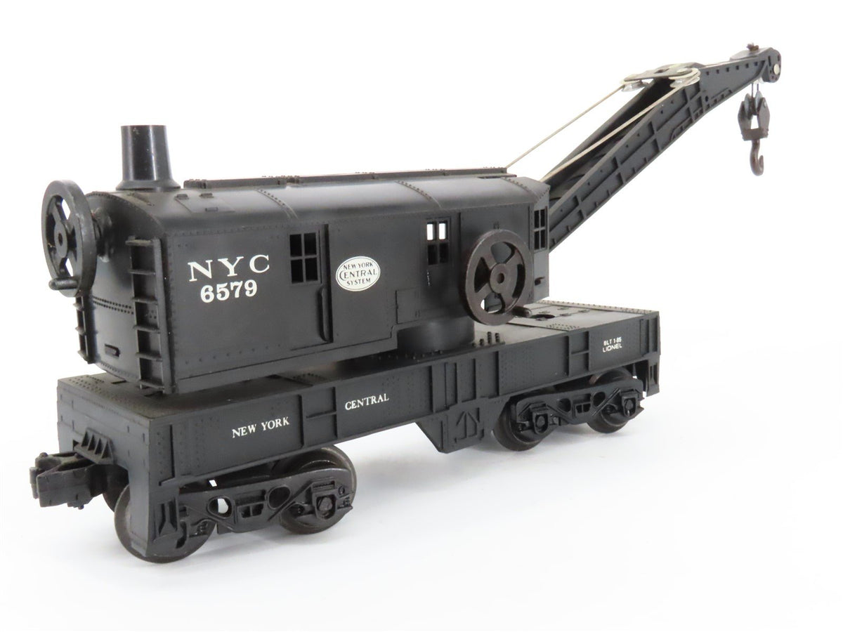 O Gauge 3-Rail Lionel 6-6579 NYC New York Central 4-Wheel Crane Car #6579