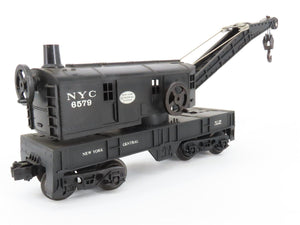 O Gauge 3-Rail Lionel 6-6579 NYC New York Central 4-Wheel Crane Car #6579