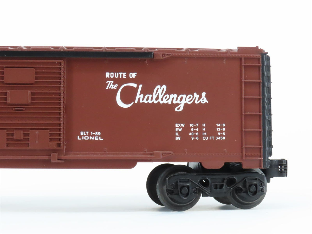 O Gauge 3-Rail Lionel 6-16617 CNW Route of the Challengers Box Car #16617