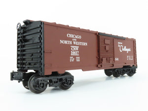 O Gauge 3-Rail Lionel 6-16617 CNW Route of the Challengers Box Car #16617