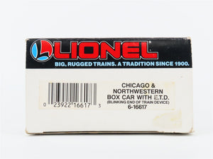 O Gauge 3-Rail Lionel 6-16617 CNW Route of the Challengers Box Car #16617