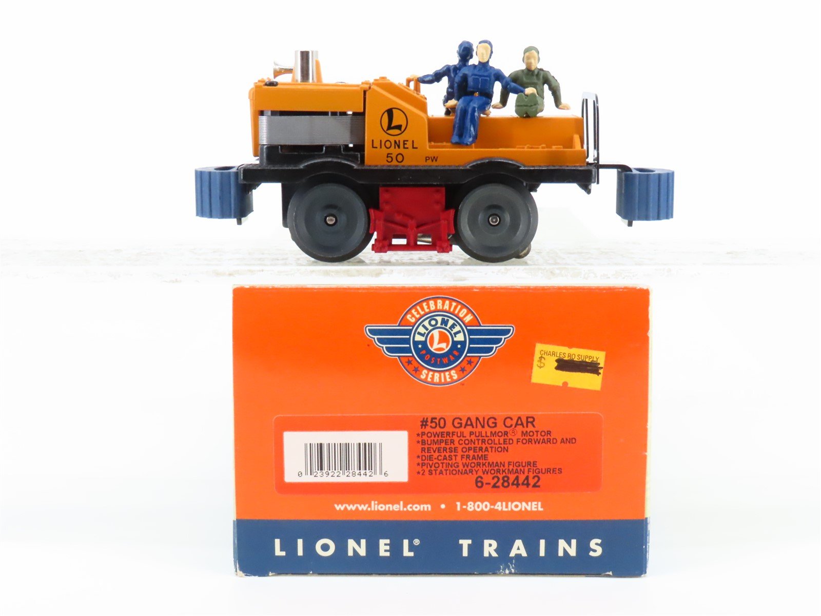 O Gauge 3-Rail Lionel 6-28442 #50 Powered Gang Car