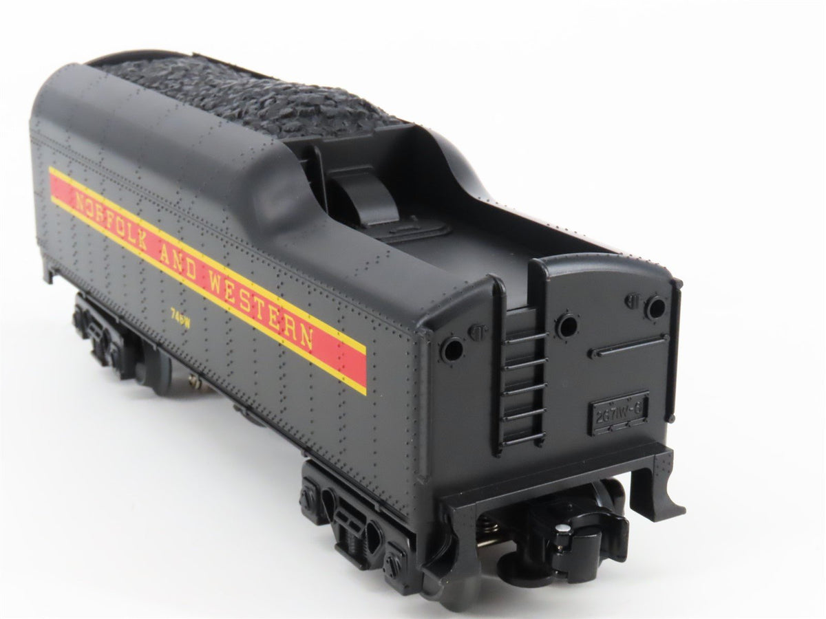 O 3-Rail Lionel 6-29850 N&amp;W Norfolk &amp; Western J Class Steam Tender w/ Whistle