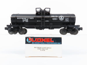 O Gauge 3-Rail Lionel 6-16109 B&O Baltimore & Ohio Single Dome Tank Car #X16109
