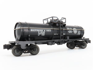 O Gauge 3-Rail Lionel 6-16109 B&O Baltimore & Ohio Single Dome Tank Car #X16109