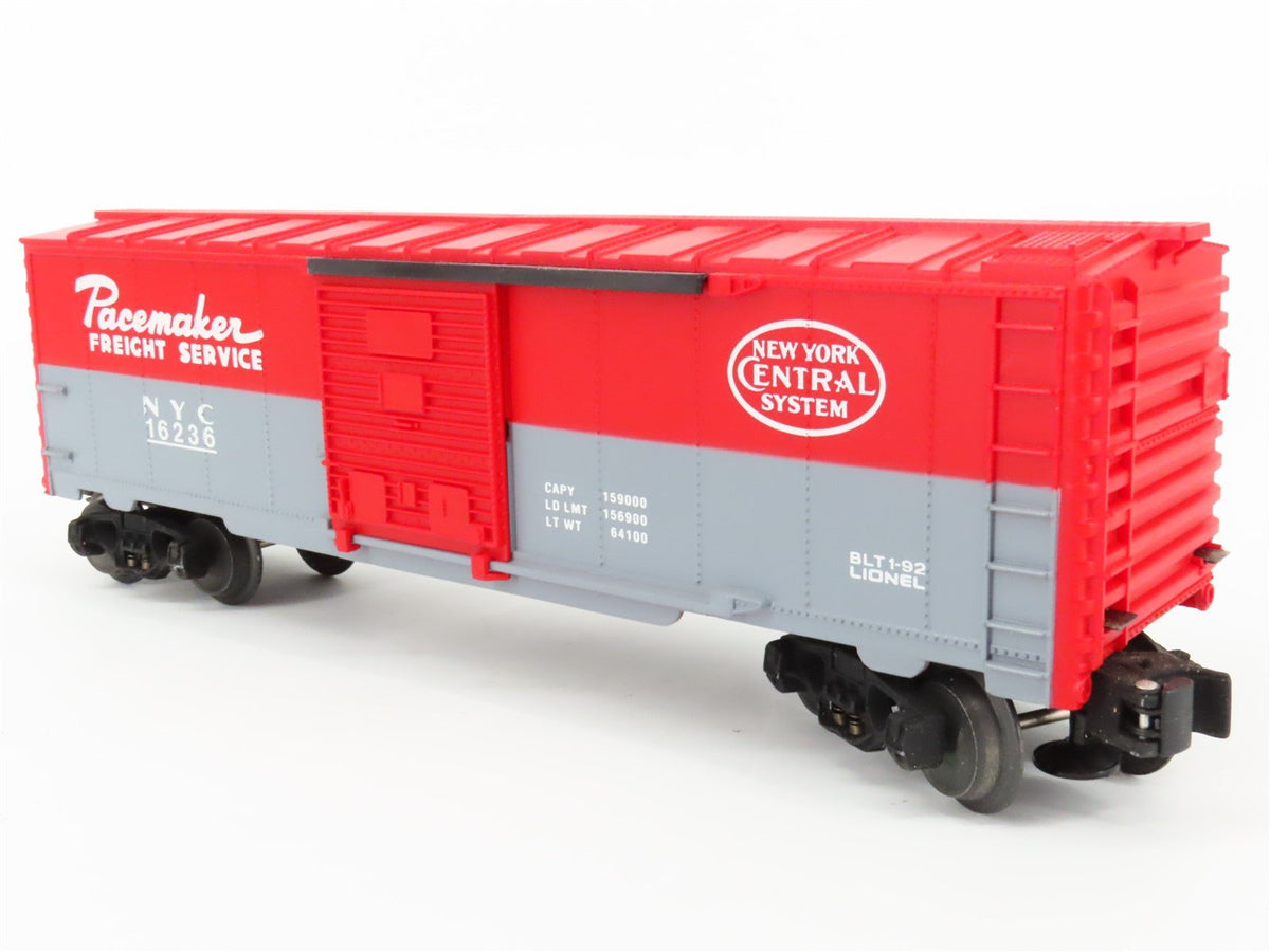 O Gauge 3-Rail Lionel 6-16236 NYC New York Central Pacemaker Box Car #16236