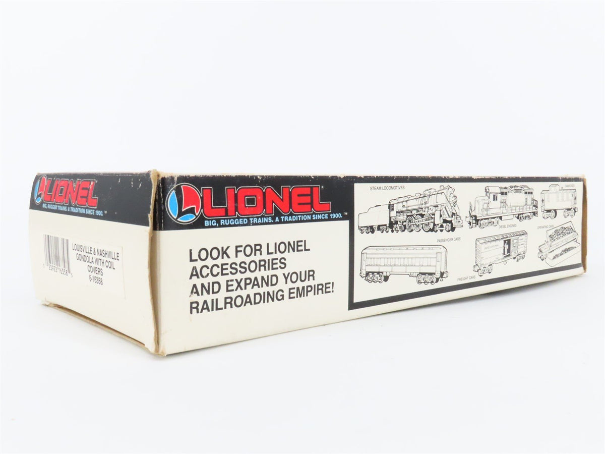 O Gauge 3-Rail Lionel 6-16358 L&amp;N Louisville &amp; Nashville Gondola #16358