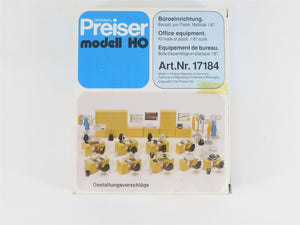 LOT of 4 HO Scale Preiser Four-Way Palettes/Cargo/Office Equipment Packs