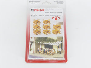 LOT of 4 HO Scale Preiser Four-Way Palettes/Cargo/Office Equipment Packs