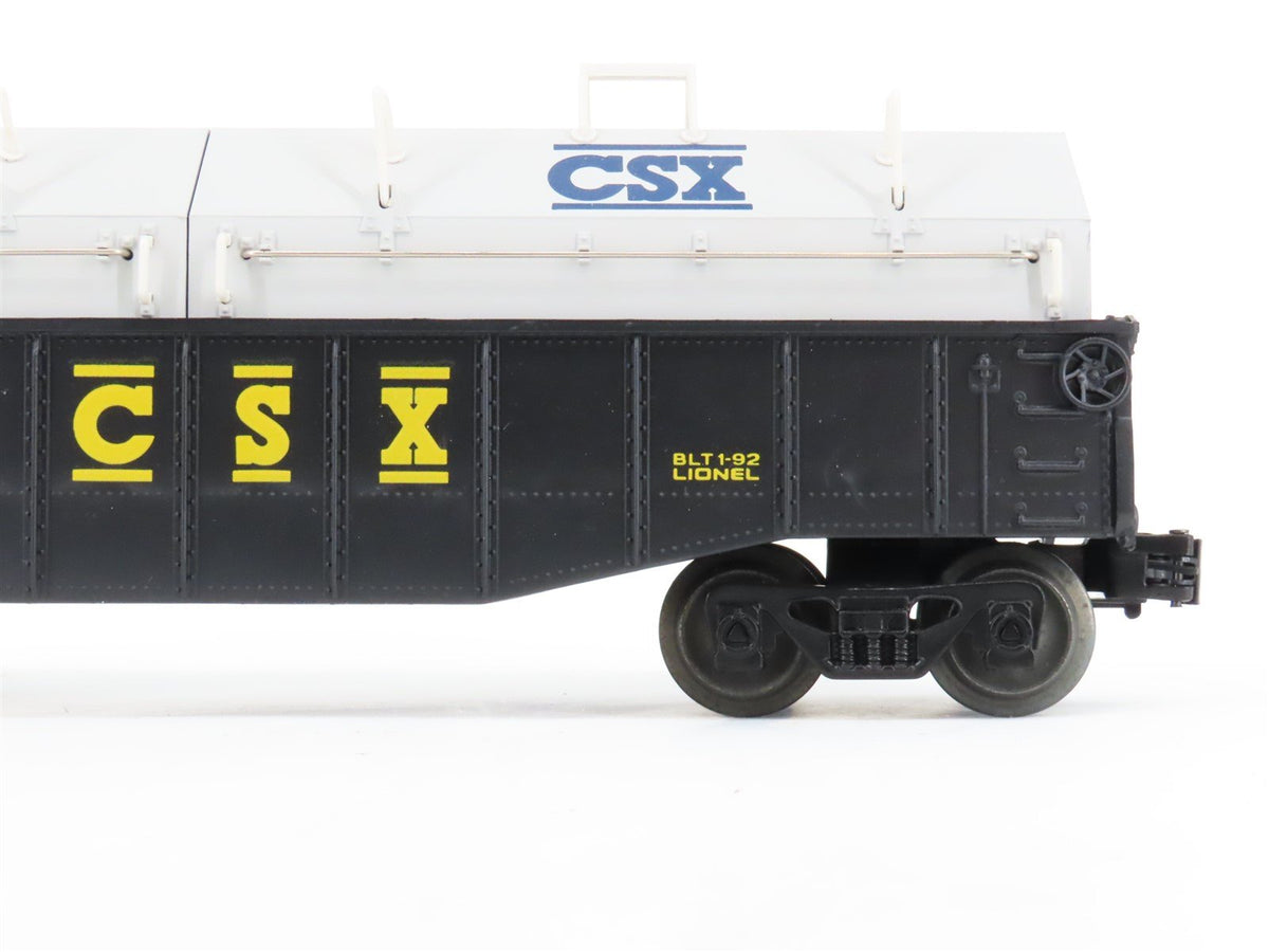 O Gauge 3-Rail Lionel 6-16342 CSX Gondola #16342 w/ Coil Covers
