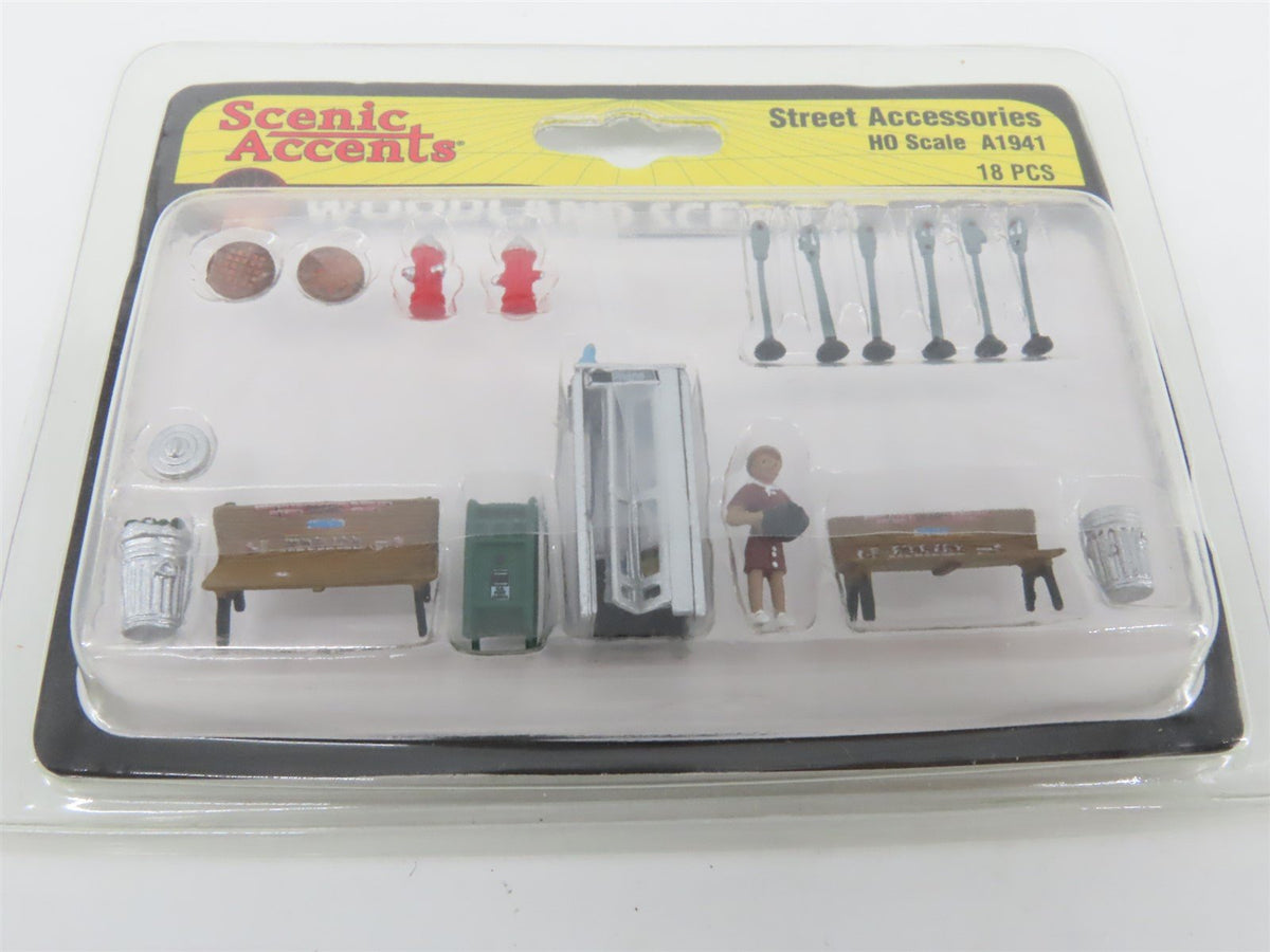 LOT of 12 HO Scale Model Power/Woodland Secnics People Figures &amp; Accessory Packs