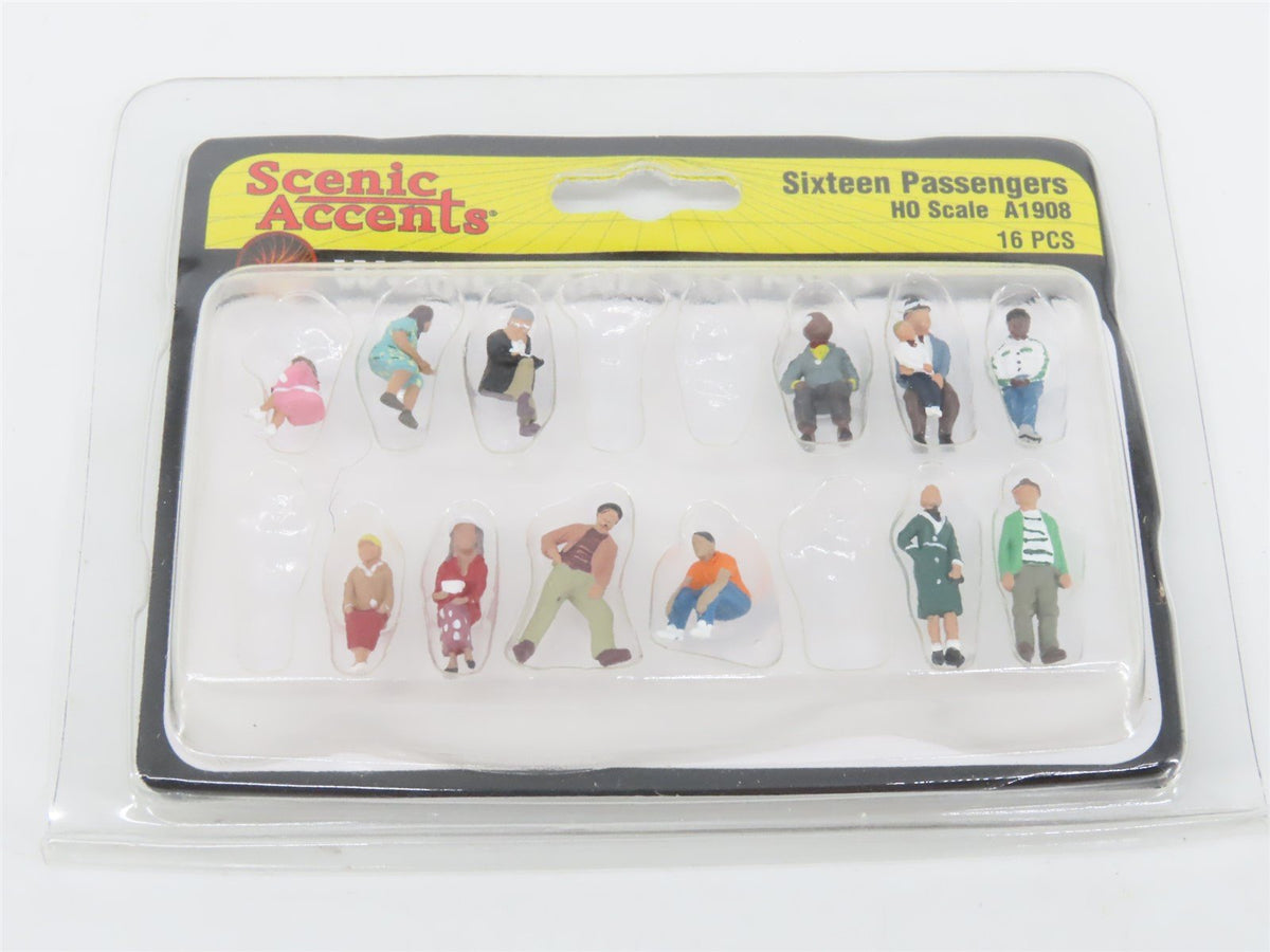 LOT of 12 HO Scale Model Power/Woodland Secnics People Figures &amp; Accessory Packs