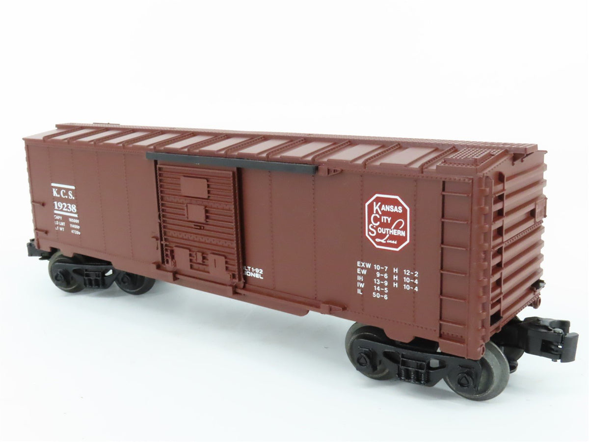 O Gauge 3-Rail Lionel 6-19238 KCS Kansas City Southern Box Car #19238