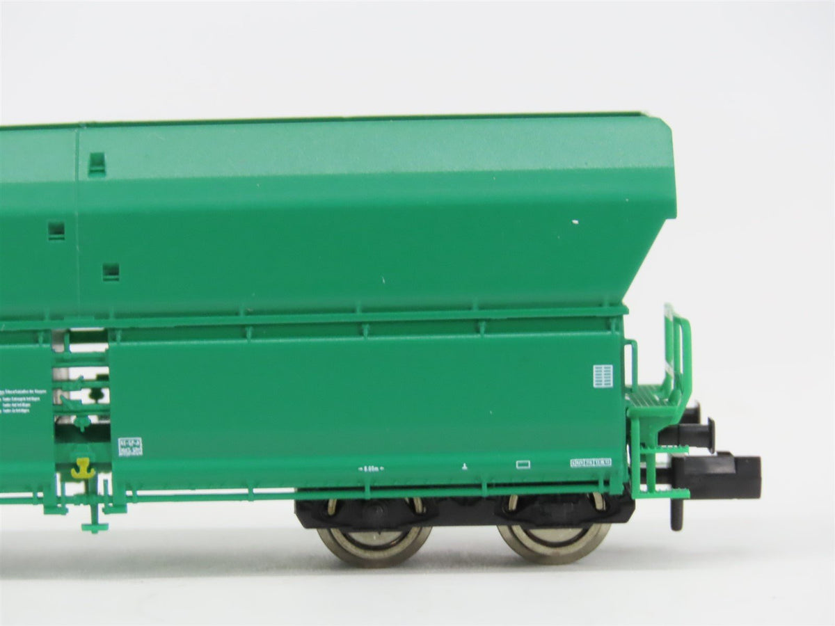 N Scale Fleischmann 852327 On Rail Hopper Wagon 2-Pack
