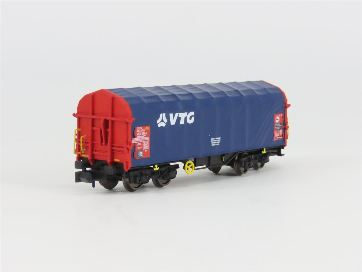 N Scale Modellbahn Union MU-N-G31029 VTG Tarpaulin Hood Wagon