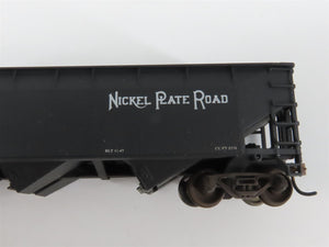 LOT of 9 HO NKP/NYC/CB&Q/WM 2 & 3-Bay Hopper Cars w/Loads WEATHERED