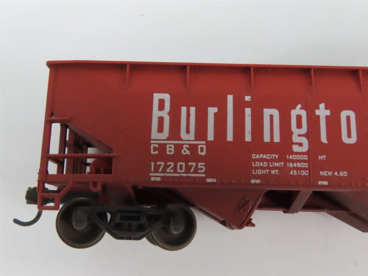 LOT of 9 HO NKP/NYC/CB&amp;Q/WM 2 &amp; 3-Bay Hopper Cars w/Loads WEATHERED
