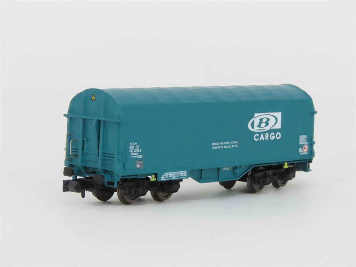 N Scale Modellbahn Union MU3336032 B-Cargo Tarpaulin Hood Wagon