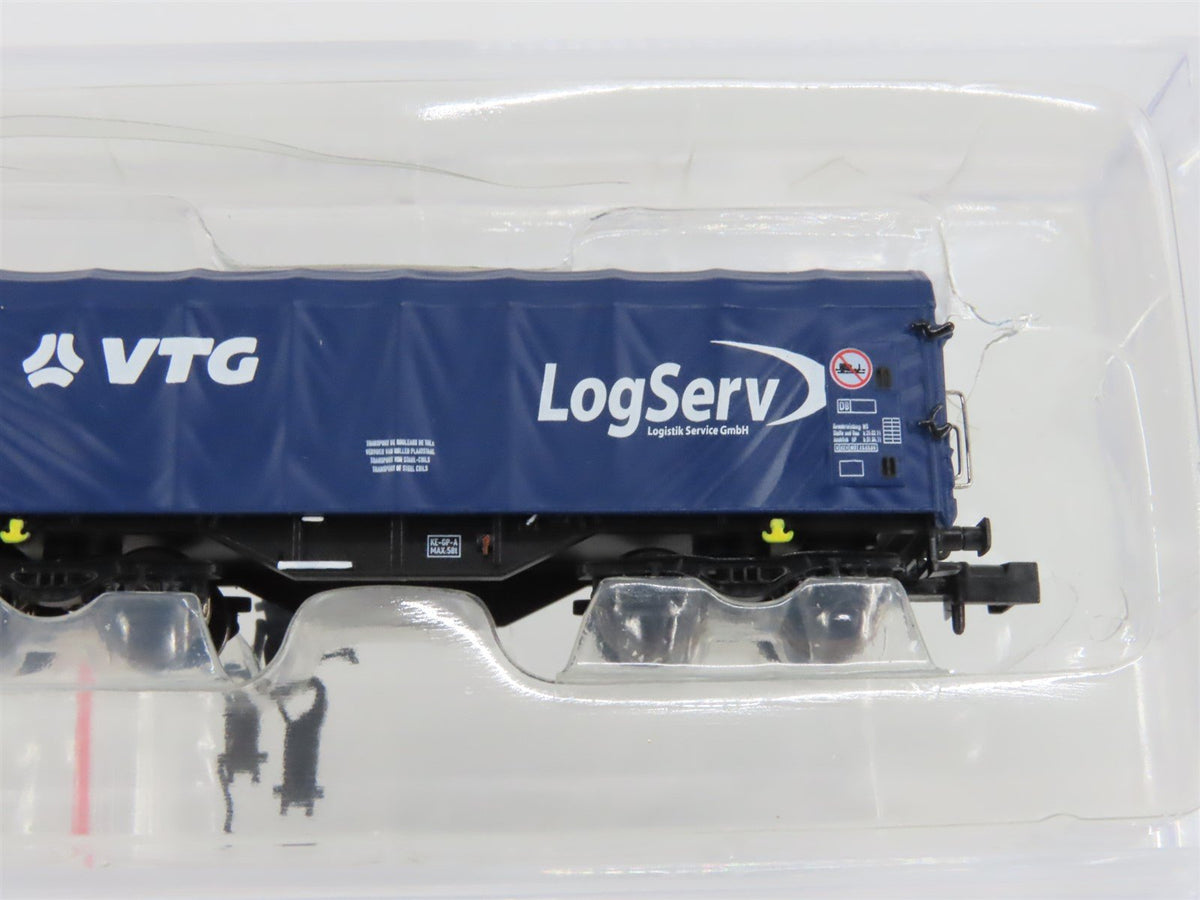 N Scale Modellbahn Union MU-N-G35032 VTG LogServ Tarpaulin Hood Wagon