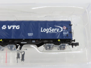 N Scale Modellbahn Union MU-N-G35032 VTG LogServ Tarpaulin Hood Wagon