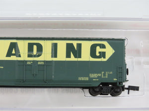 N Scale Roundhouse 82015 RDG Reading 50' Hi-Cube Plug Door Box Car #17163