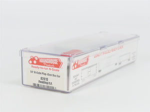 N Scale Roundhouse 82015 RDG Reading 50' Hi-Cube Plug Door Box Car #17163