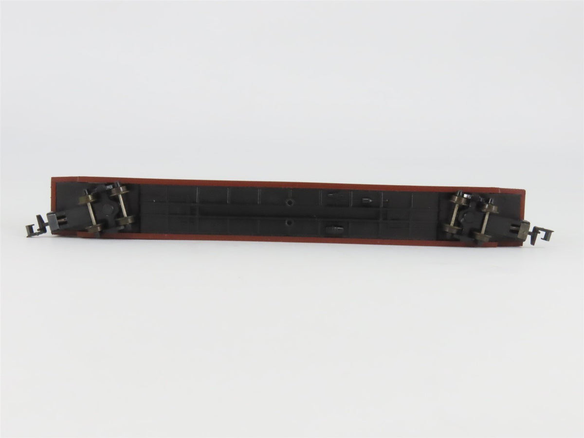 N AHM Minitrains 4902B TTX PRR Pennsylvania Auto Transporter #27024 w/ Vehicles