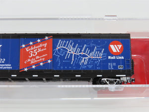 N Scale Micro-Trains MTL 10400100 MRL Montana Rail Link 35 Years Box Car #8722