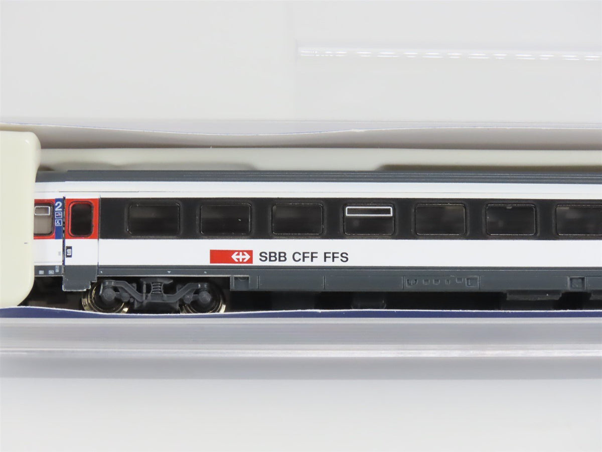 N Roco N24502 SBB CFF FFS Swiss Federal Railways 2nd Class Passenger #21-95083
