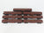 LOT of 7 HO Scale Athearn LV Lehigh Valley Baggage/Obs/Coach Passenger Cars