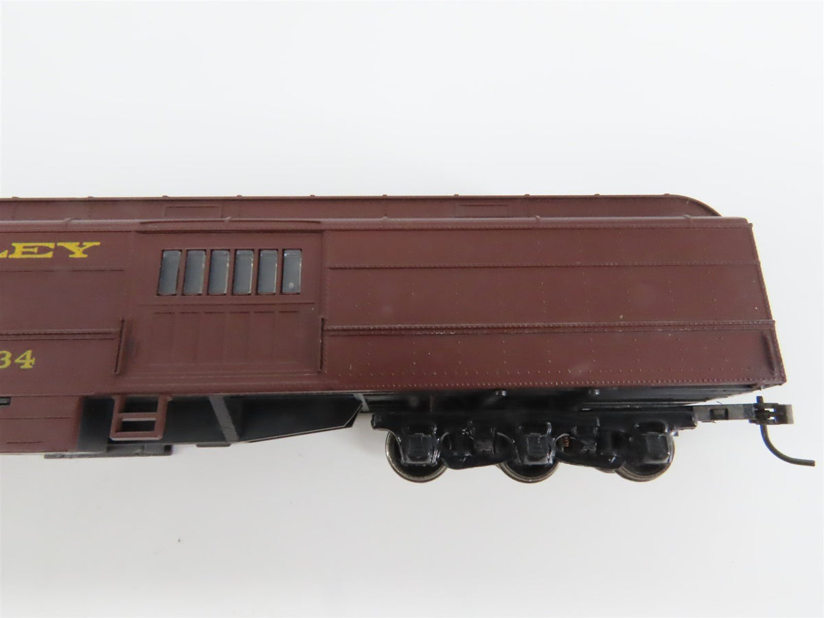 LOT of 7 HO Scale Athearn LV Lehigh Valley Baggage/Obs/Coach Passenger Cars