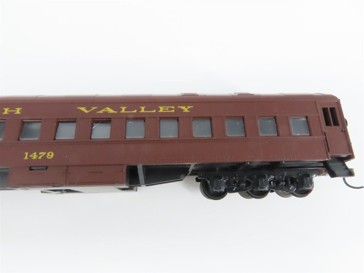 LOT of 7 HO Scale Athearn LV Lehigh Valley Baggage/Obs/Coach Passenger Cars