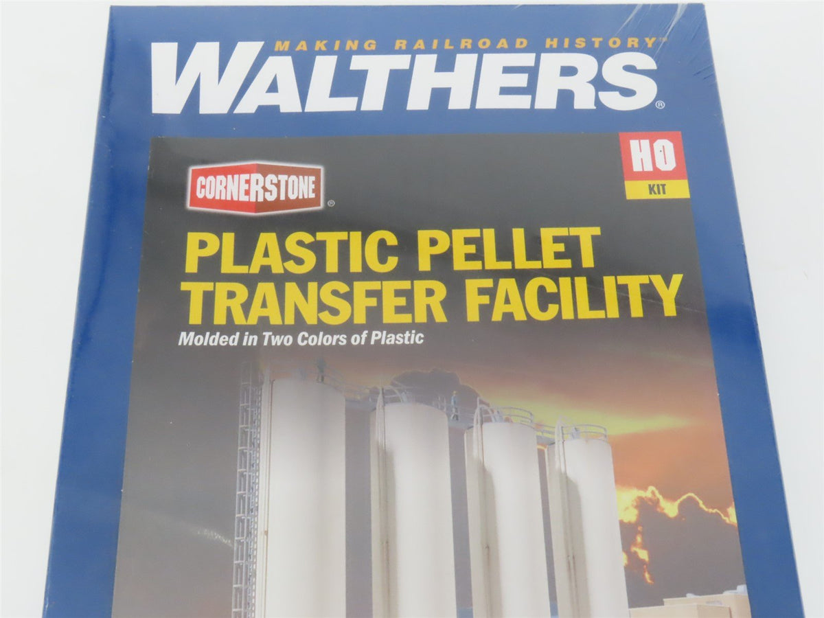 HO Walthers Cornerstone Kit 933-3081 Plastic Pellet Transfer Facility - SEALED