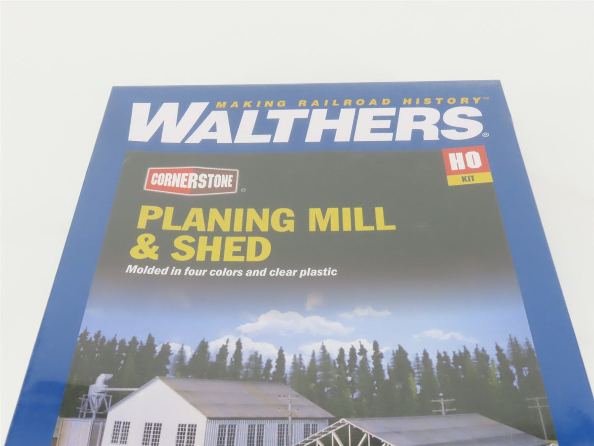 HO Walthers Cornerstone Kit 933-3059 Planing Mill &amp; Shed - SEALED