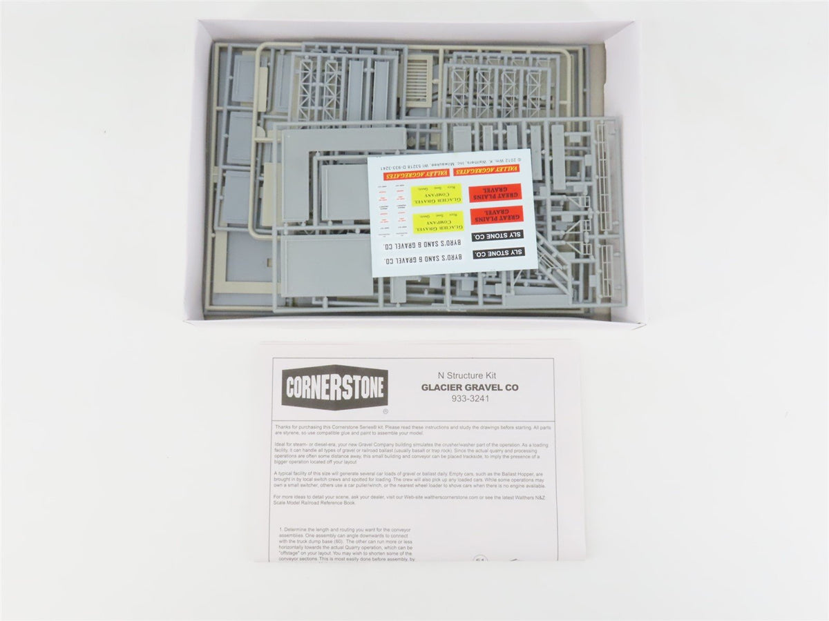 N 1/160 Scale Walthers Cornerstone Kit 933-3241 Glacier Gravel Company