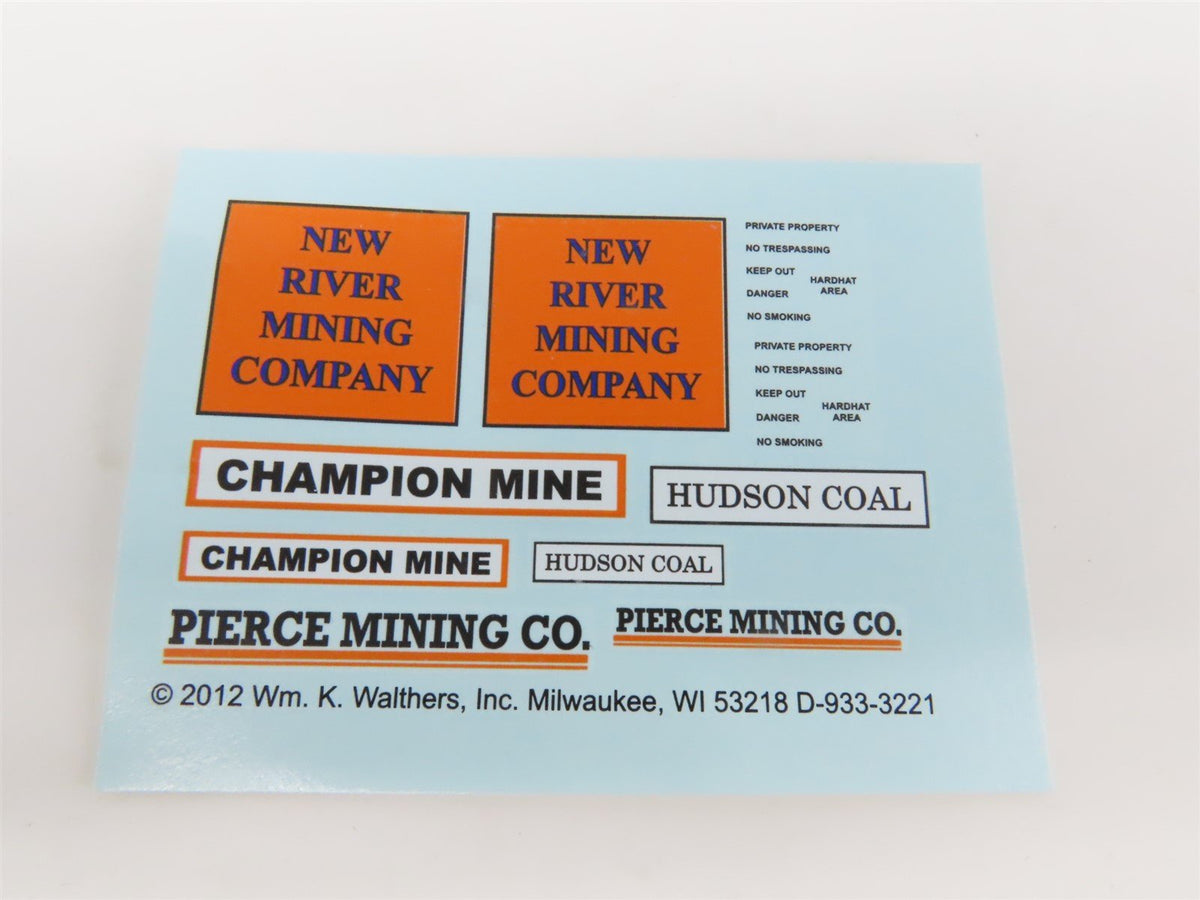 N 1/160 Scale Walthers Cornerstone Kit 933-3221 New River Mining Company