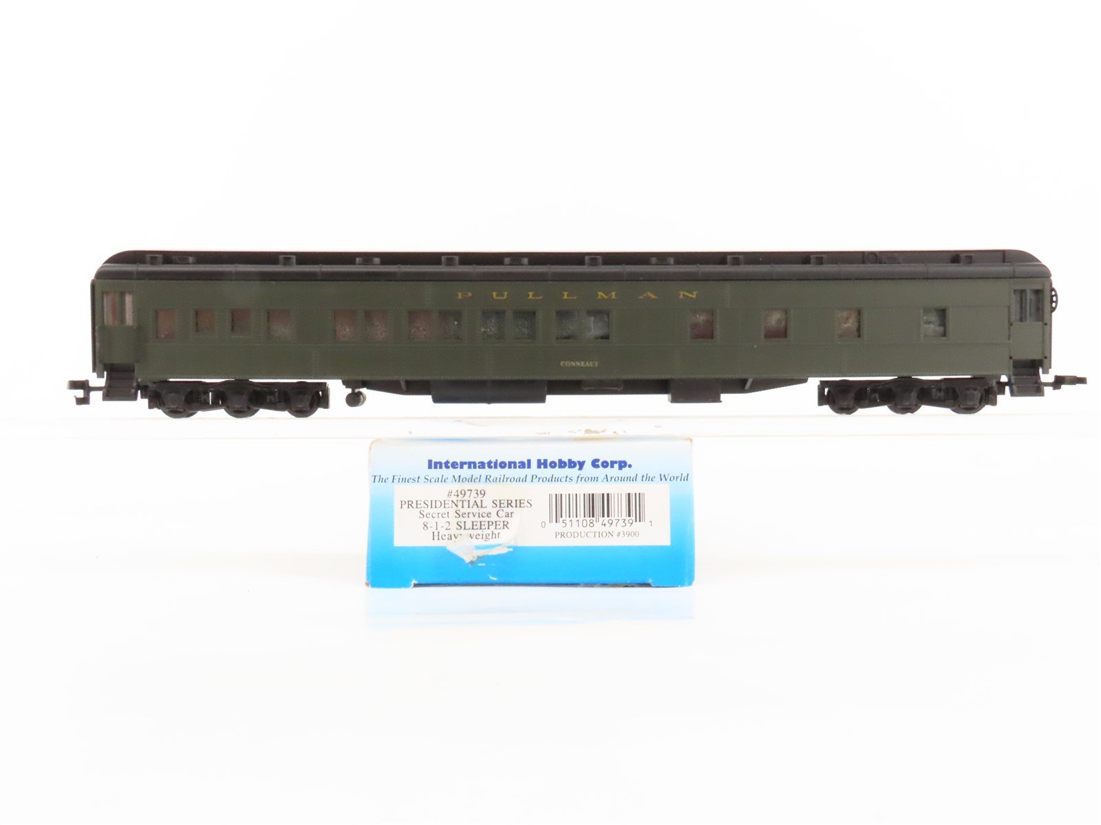 HO IHC Premier/Presidential Series 49739 8-1-2 Secret Service Sleeper Passenger