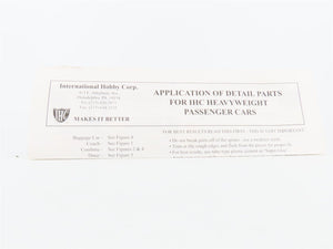 HO IHC Premier/Presidential 49730 HW Observation Passenger 