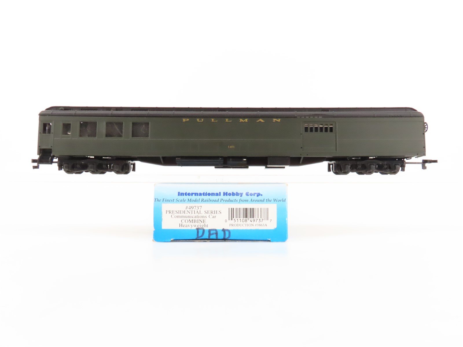 HO IHC Premier/Presidential Series 49737 Combine Communications Passenger #1401