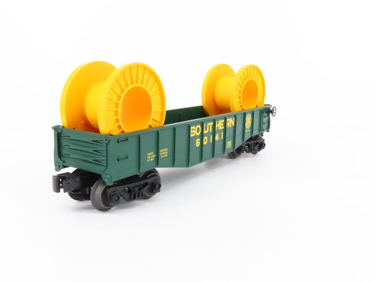 O Gauge 3-Rail Lionel 6-26067 SR Southern Railway Gondola w/Cable Reels #60141