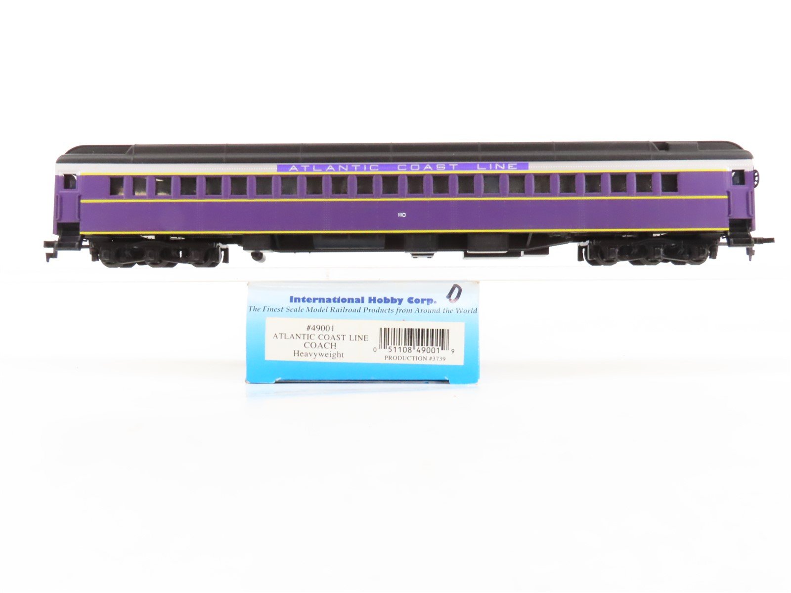 HO Scale IHC Premier 49001 ACL Atlantic Coast Line HW Coach Passenger #110