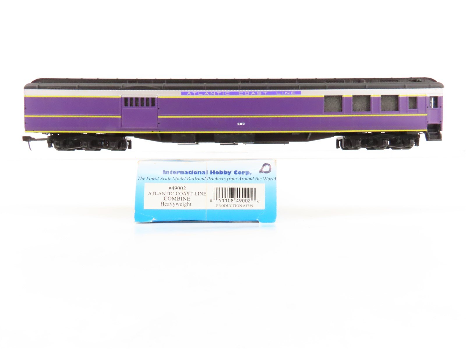 HO Scale IHC Premier 49002 ACL Atlantic Coast Line HW Combine Passenger #680