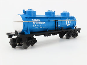 O Gauge 3-Rail Lionel 6-26179 GN Big Sky Blue 3-Dome Tank Car #26179