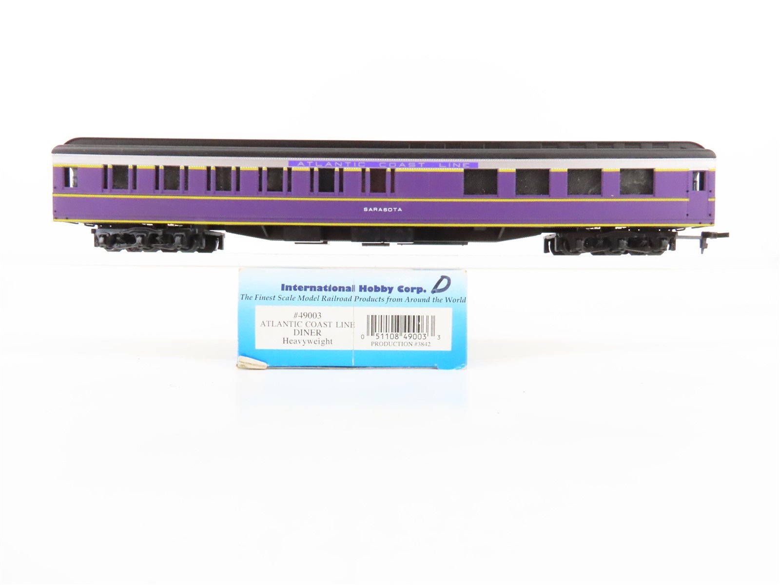 HO Scale IHC Premier 49003 ACL Atlantic Coast Line HW Diner Passenger "Sarasota"
