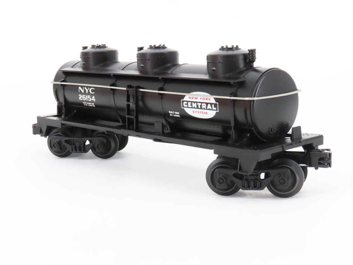 O Gauge 3-Rail Lionel 6-26154 NYC New York Central 3-Dome Tank Car #26154